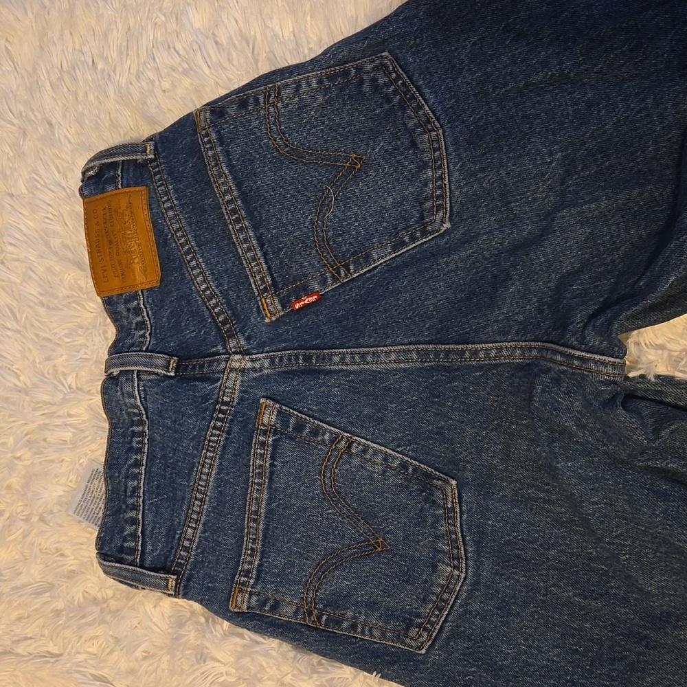 LEVIS RIBCAGE STRAIGHT ANKLE WOMEN'S JEANS SIZE 25 COLOR BLUE - Picture 12 of 12